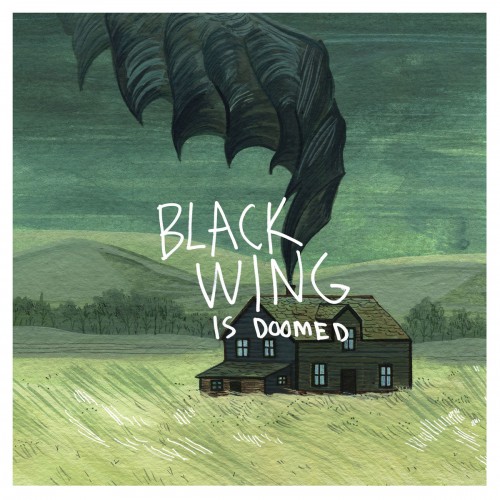 black wing is doomed album cover